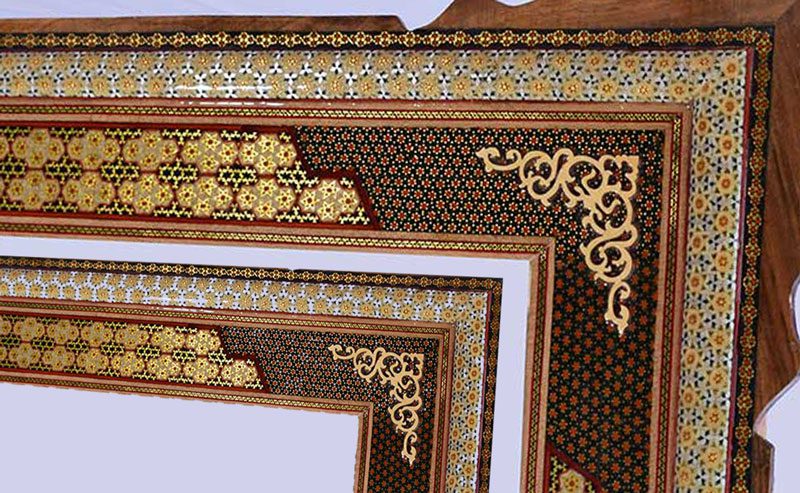 فروش محصولات خاتم کاری در شیخ‌ شبان
