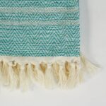 حوله استخری نخی دستباف سه رنگ برند خوشه سیستان
