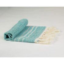 حوله استخری نخی دستباف سه رنگ برند خوشه سیستان